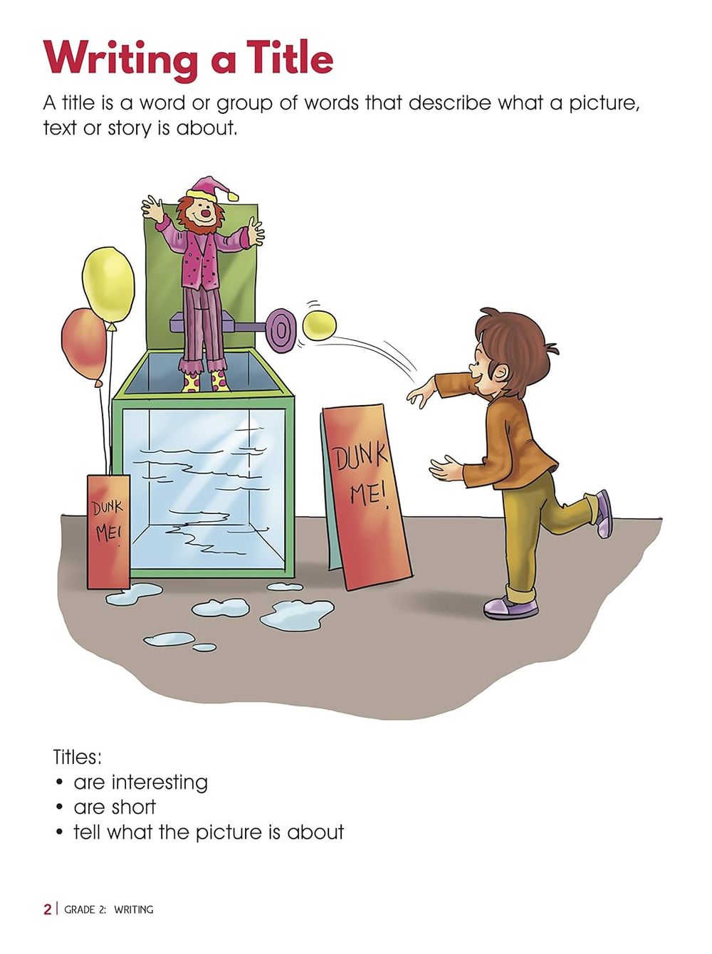 كتاب الصف الثاني: الكتابة