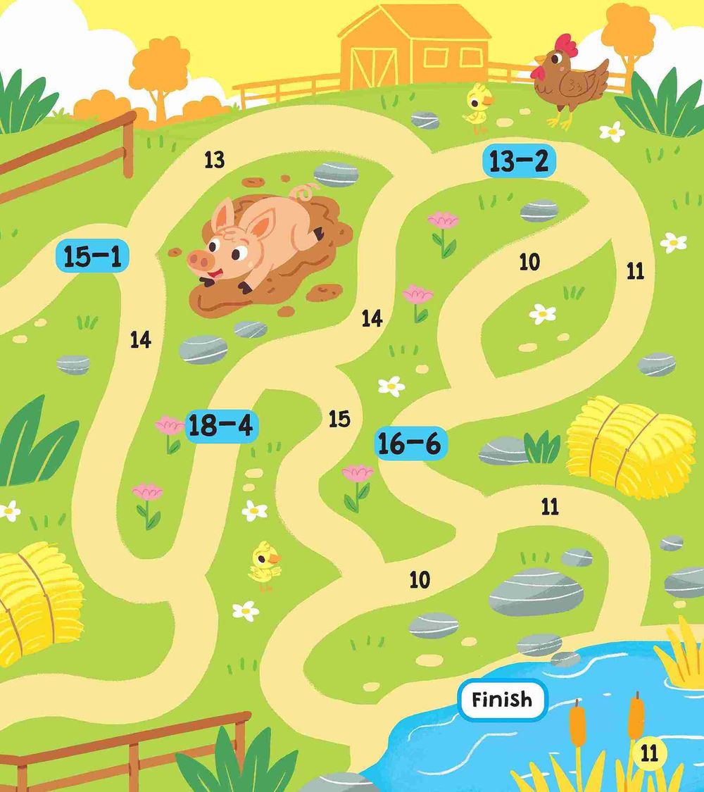 متاهات رائعة لتتبع الأصابع: متاهات طرح مذهلة