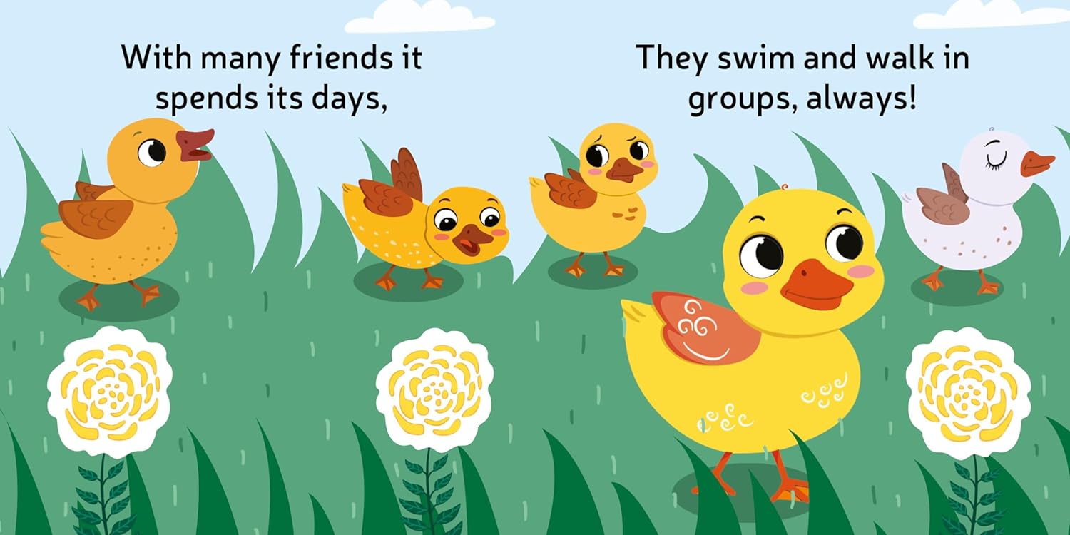 Baby Duck Finger Puppet Book