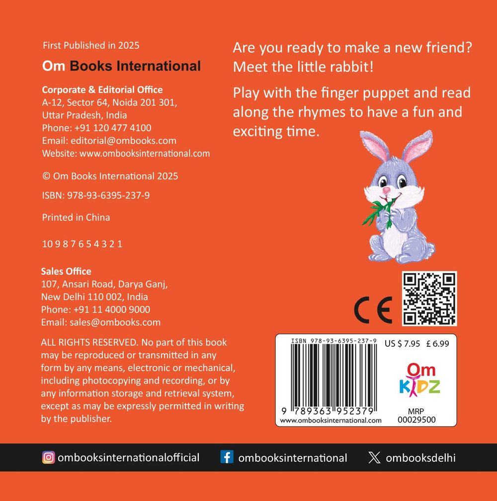 كتاب دمية الأصابع الأرنب الصغير