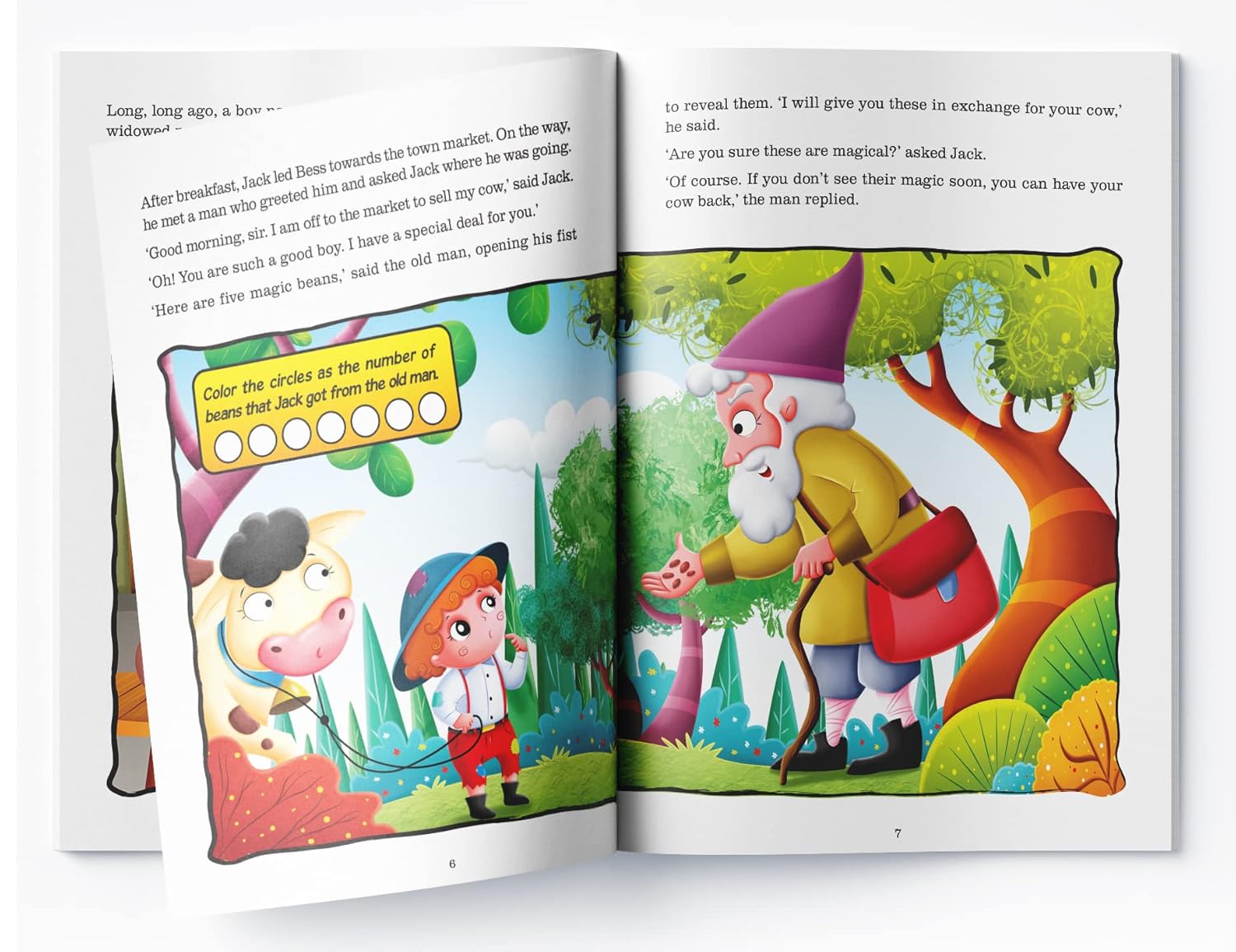 Fairy Tales Comprehension: Jack And The Beanstalk