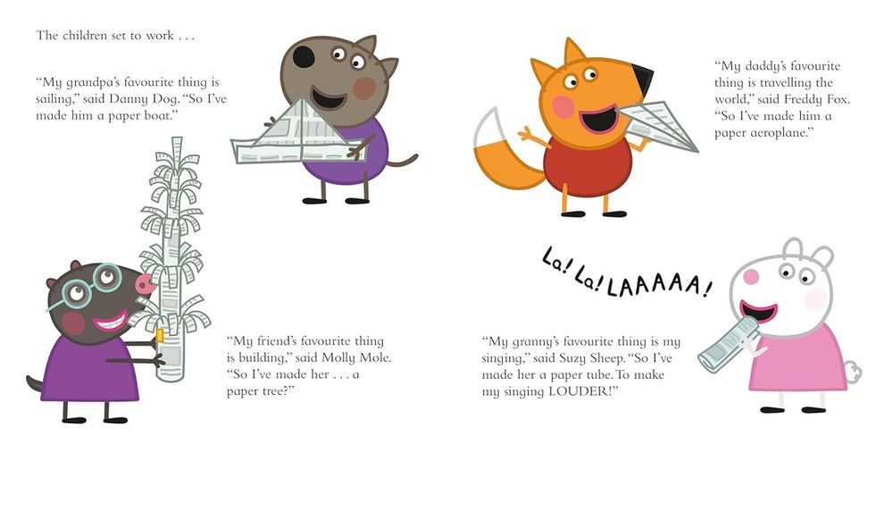 كتاب بيبا بيغ: الأشياء المفضلة لدى بابا بيغ