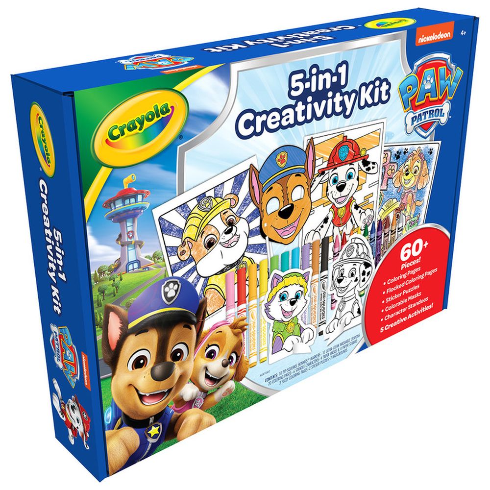 كرايولا - مجموعة الإبداع 5 في 1 - با بترول - أكثر من 60 قطعة