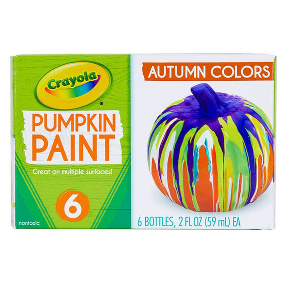 كرايولا - ألوان الخريف لطلاء اليقطين - عدد 6 - 59 مل