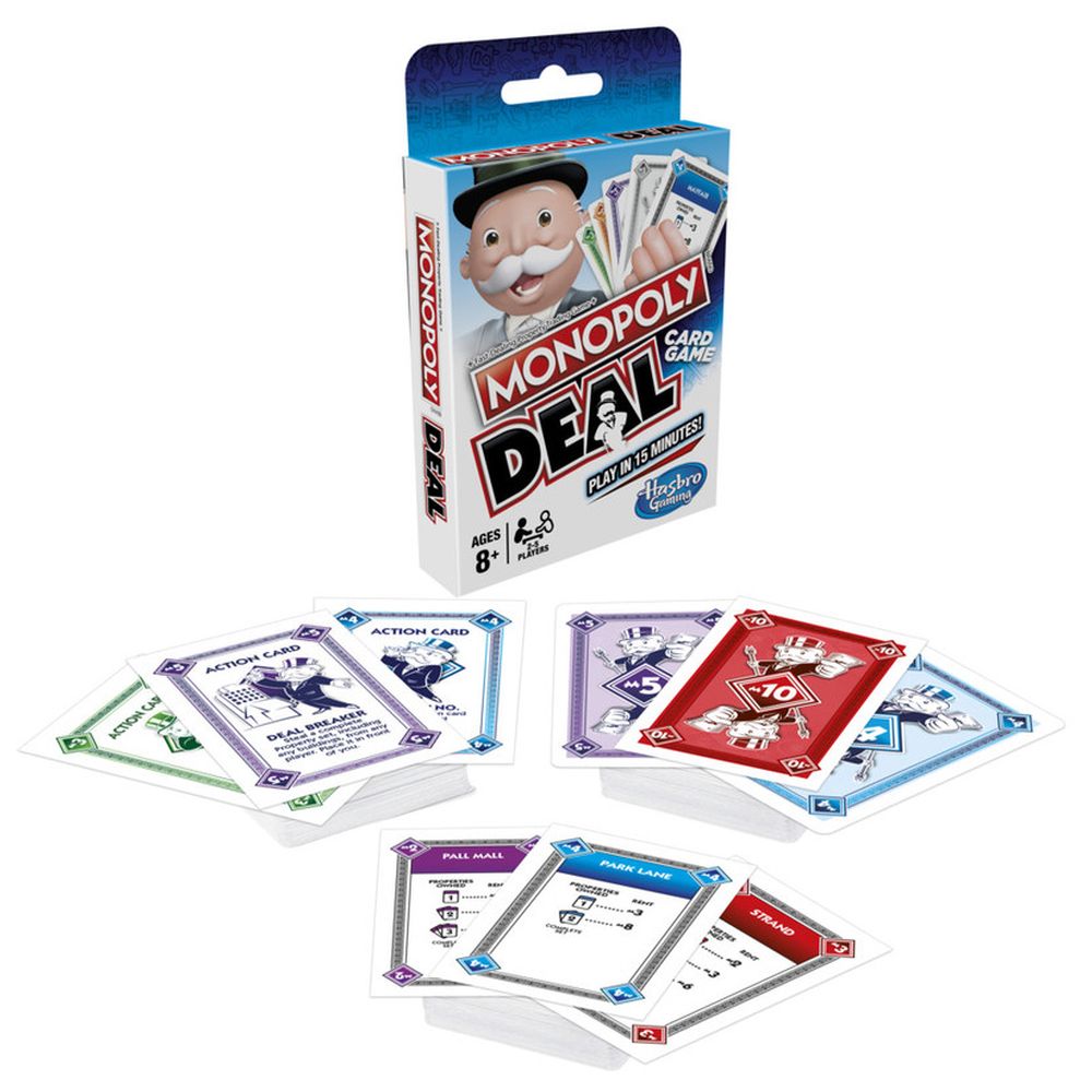 هاسبرو - لعبة بطاقات مونوبولي ديل