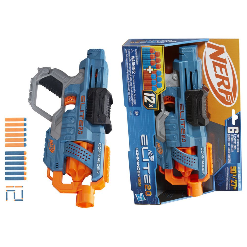 نيرف - مسدس كوماندر 2.0 مع سهام - 13 قطعة