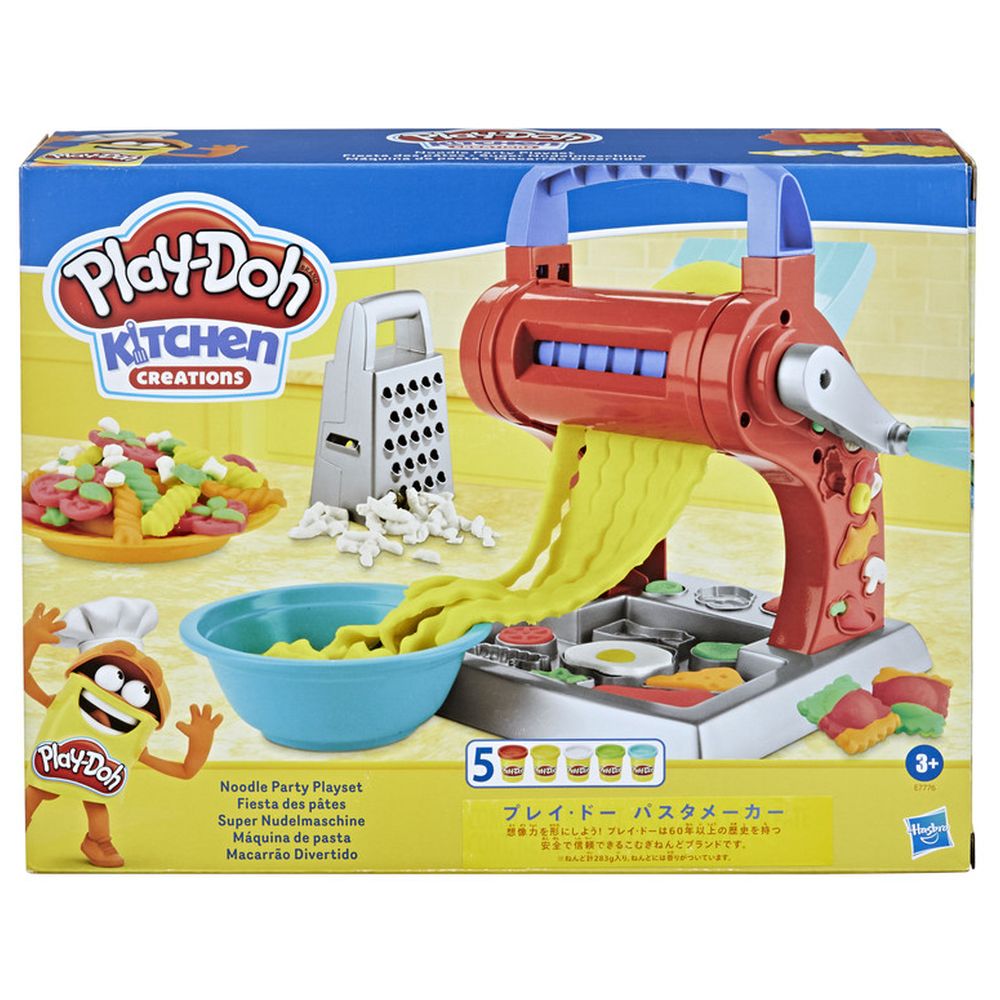 بلاي دوه - مجموعة ألعاب حفلات المعكرونة - 15 قطعة