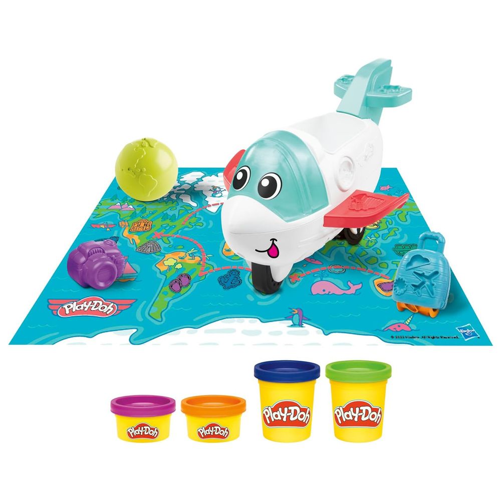 بلاي دوه - مجموعة مستكشف الطائرات - 8 قطع