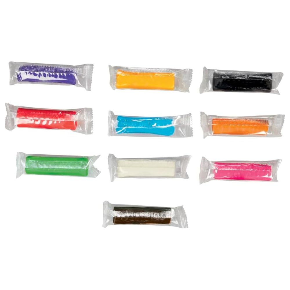 بلاي دوه - مجموعة معجون لعب بالألوان الأساسية - 10 قطع