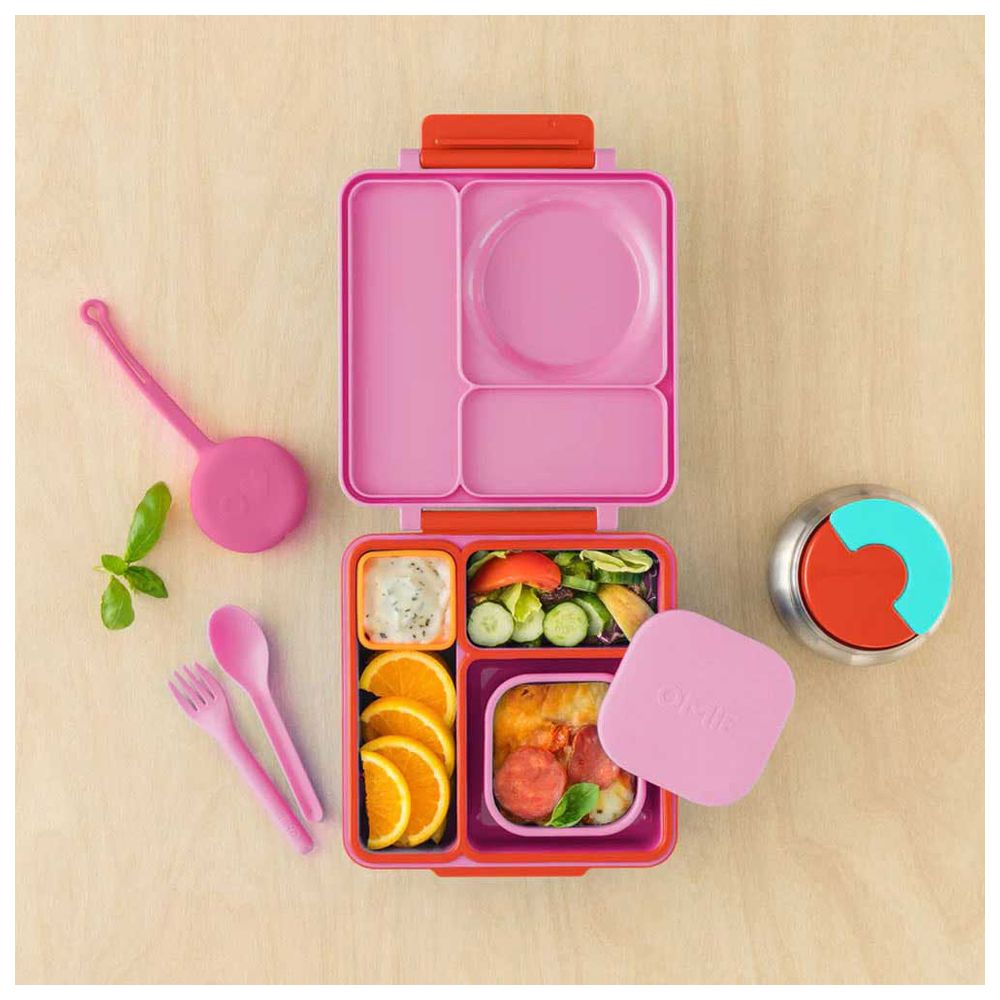 Omielife Omie Snack Box - Pink - 278 ml