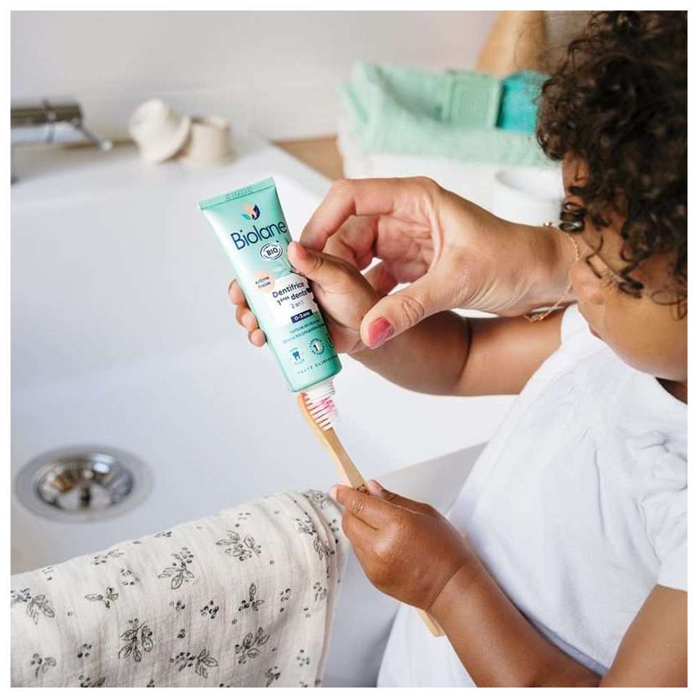 بيولين - معجون أسنان عضوي للأسنان الأولى - 50 مل