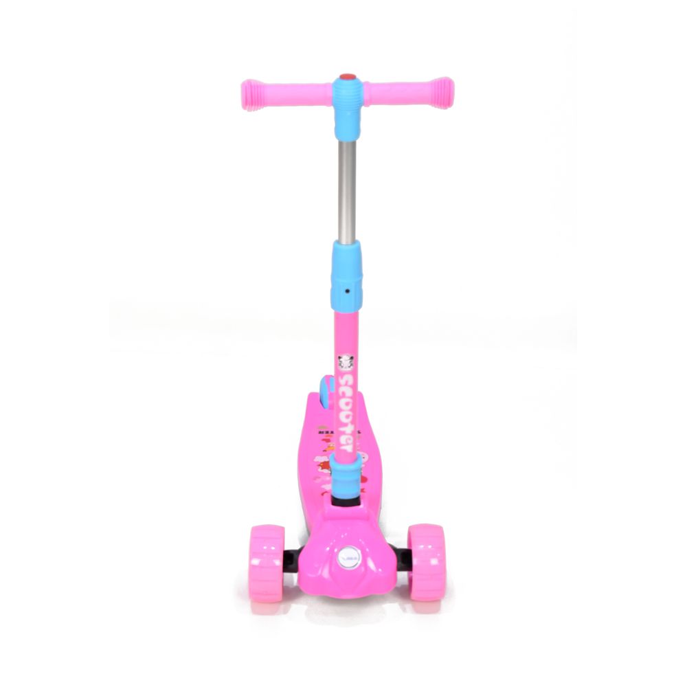 أملا - سكوتر ثلاثي العجلات FLBB-802P - وردي