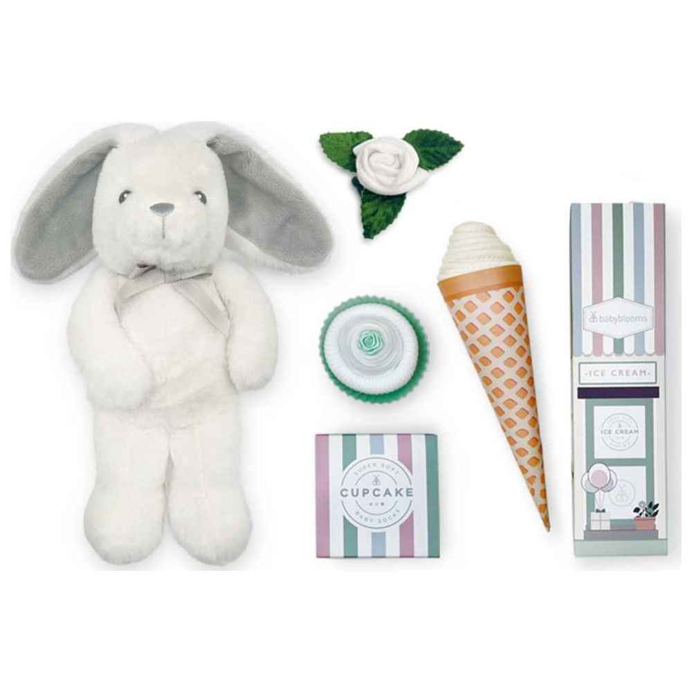 Babyblooms - Hello Baby Gift Set - White