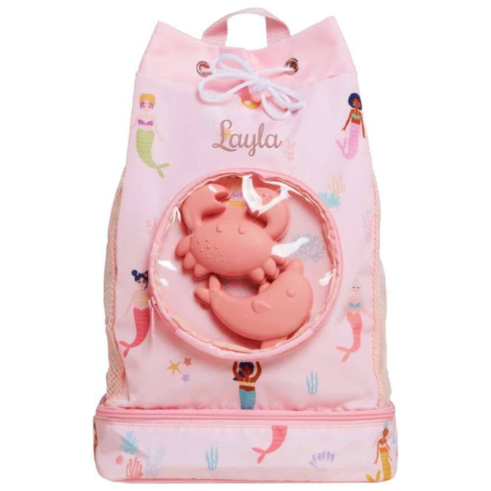 Little IA - Personalized Mermaid Adventure Swim Bag - 15 Inch