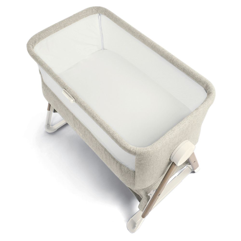Mamas & Papas Lua Bedside Crib - Beige