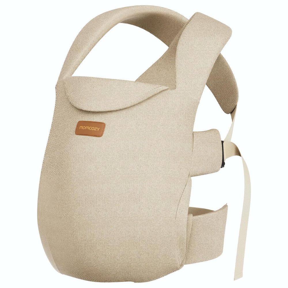 Momcozy WeeSnug Newborn Baby Carrier - Khaki