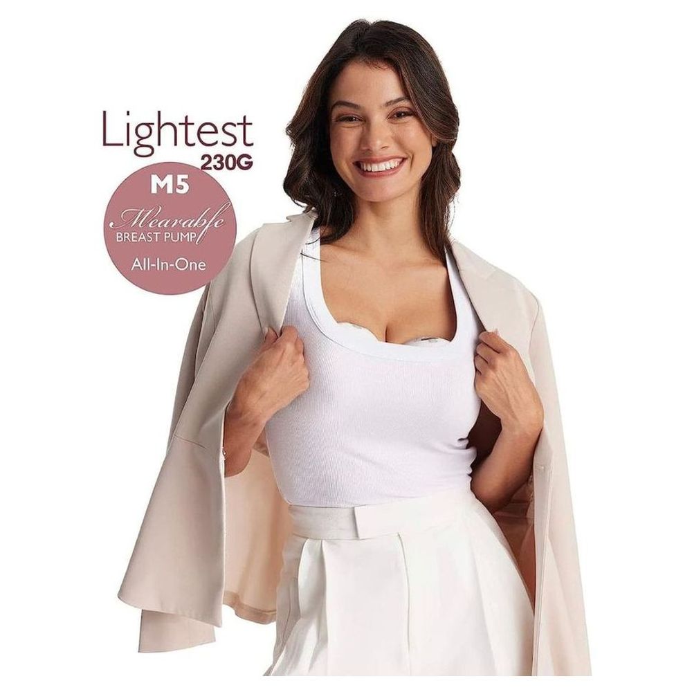 MomCozy M5 Double Electric Wearable Breast Pump