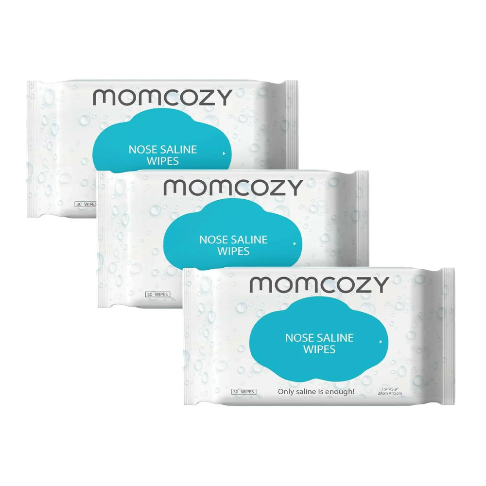 Momcozy - Baby Nose Saline Wipes - Pack of 3 - 90pcs