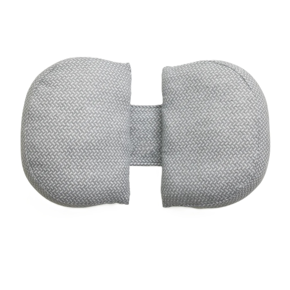 Momcozy - Pregnancy Wedge Pillows With Cooling Cover - Grey