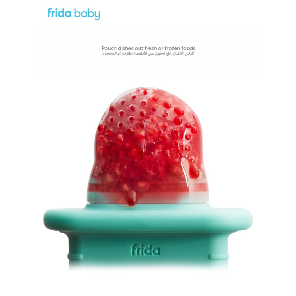 Fridababy Push Pop Feeder - Silicone Teether - 4+ Months