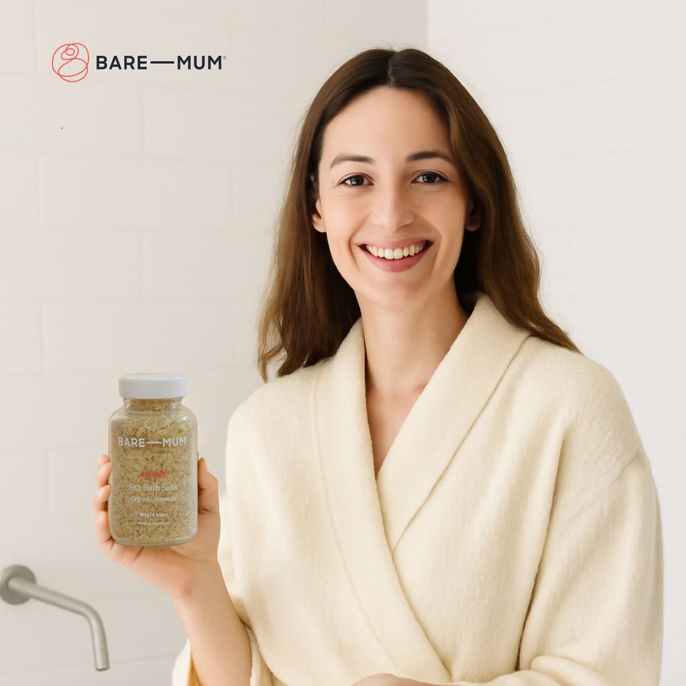 Bare Mum - Sitz Bath Salts With Organic Formula - 150g