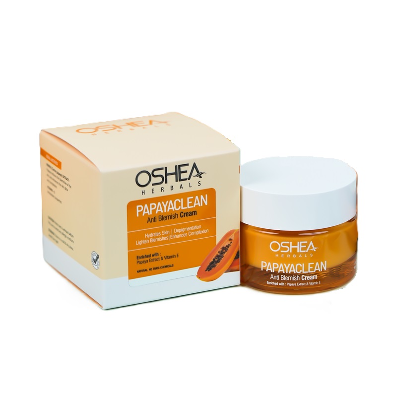 Oshea Herbals - Papaya Clean Anti Blemish Cream With Vitamin E 50g