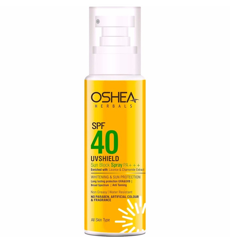 Oshea Herbals - Sun Block Spray Spf40 With PA+++ 120ml