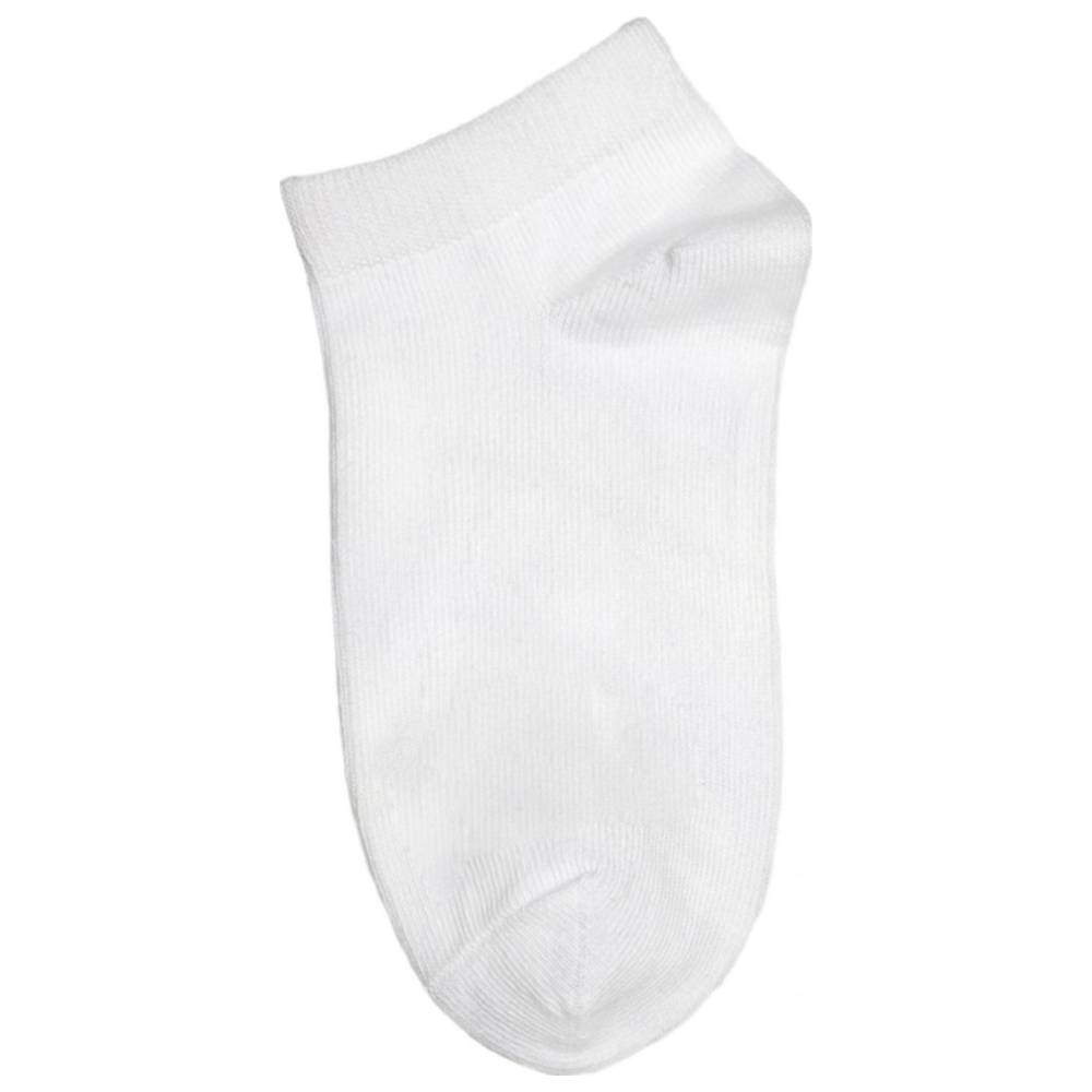 Genius - Boy's Trainer Socks - White - Pack of 3