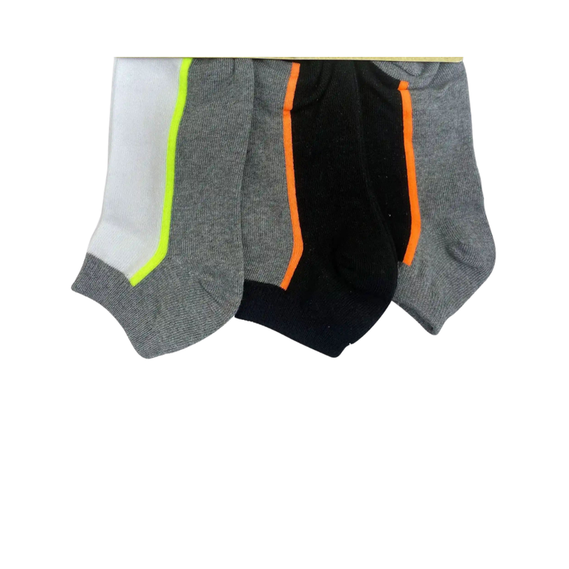 Genius - 3pc-Set - Boy's Low Cut Socks - Multicolor