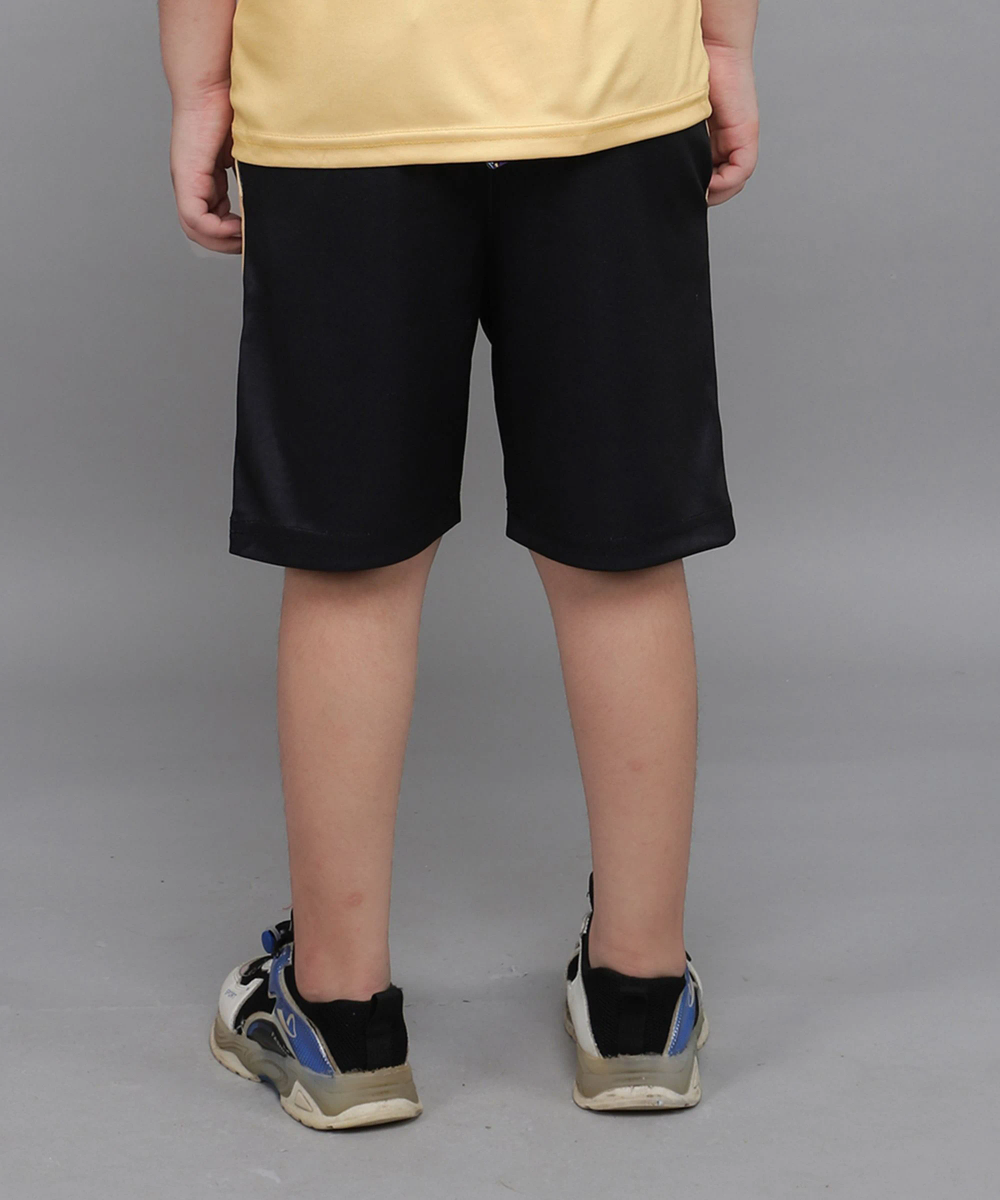 مارفل – شورت رياضي للأولاد بطابع مارفل – أسود