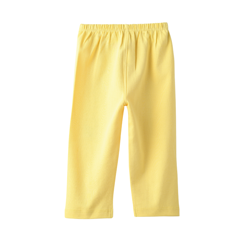 سمارت بيبي - بنطلون بيجامة مطبوع للبنات - أصفر