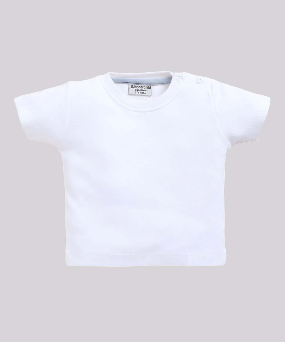 Wonderchild - 2pc-Set - Baby Boy's T-Shirt With Printed Dungaree - Green