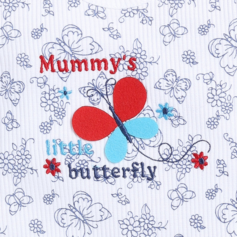 Wonderchild - Baby Girl Romper - White