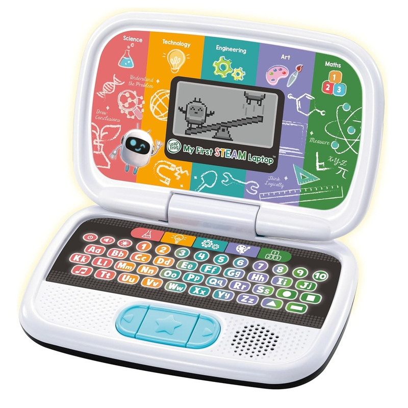 LeapFrog - My First STEAM Laptop Electronic Learning Toy - Multicolor