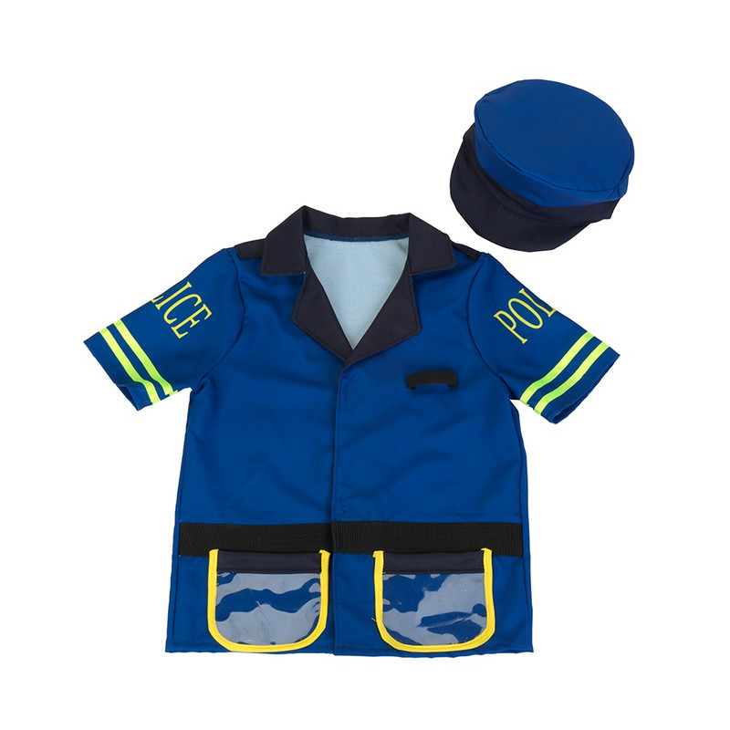 Klein Toys - Police Officer Costume With Accessories