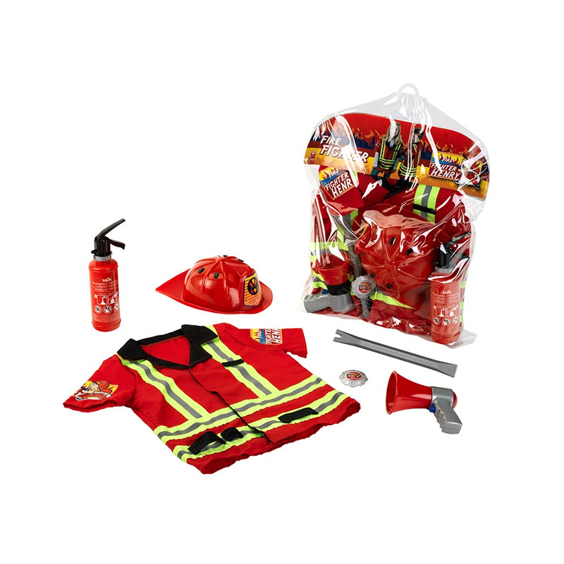 Klein Toys - Firefighter Costume With Accessories