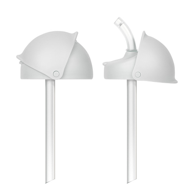 بون - نورش أغطية ماصة سيليكون للقشة - 2 قطعة