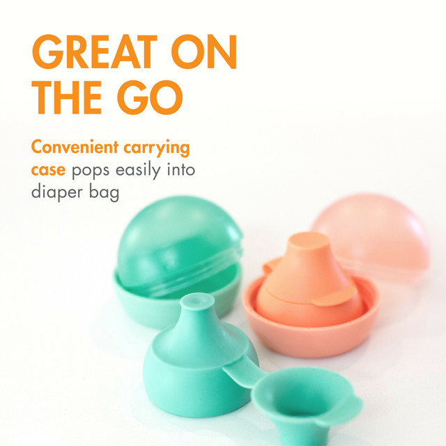 بون - غطاء زجاجة سنَغ سِب عالمي للماء والعصير - 2 قطع