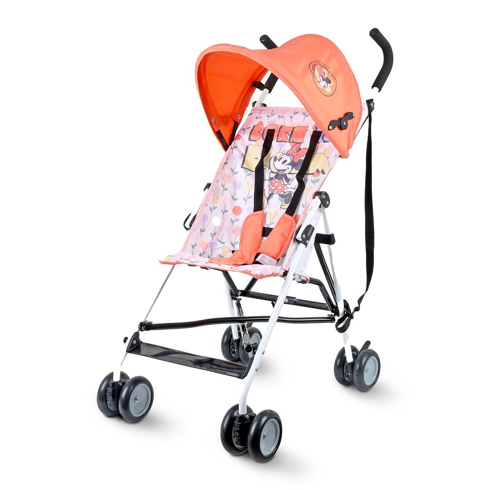 Disney - Minnie Mouse Lightweight Travel Stroller - Multicolor