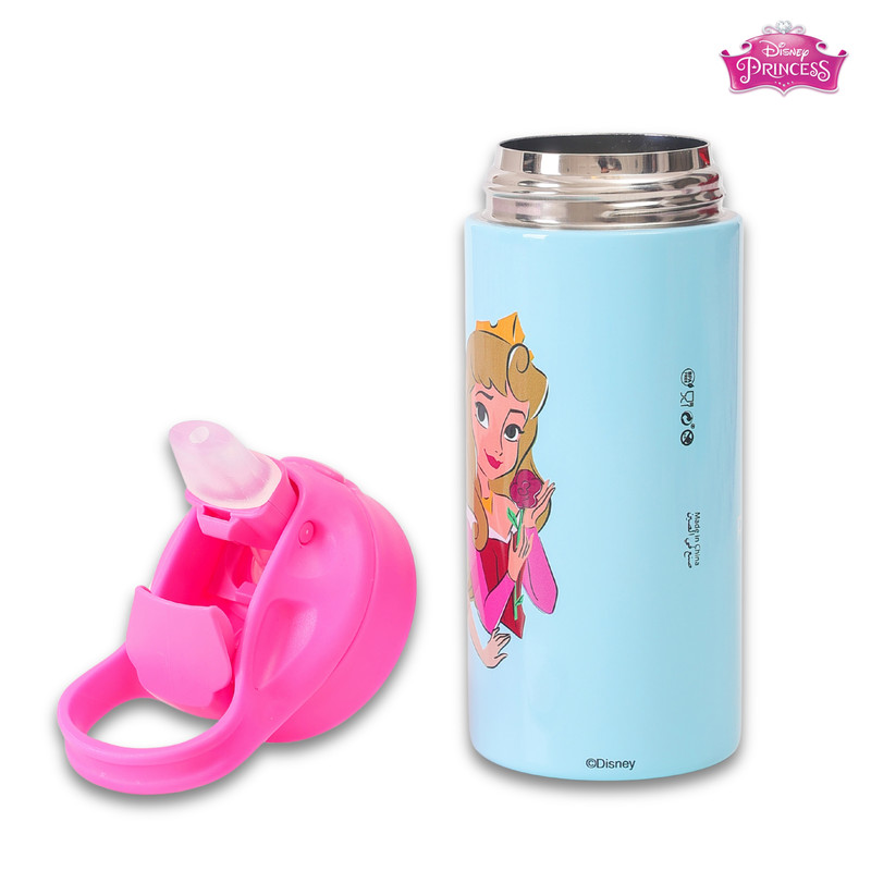 ديزني - زمزمية ماء ستانلس ستيل - الأميرات في القصر - 400 مل