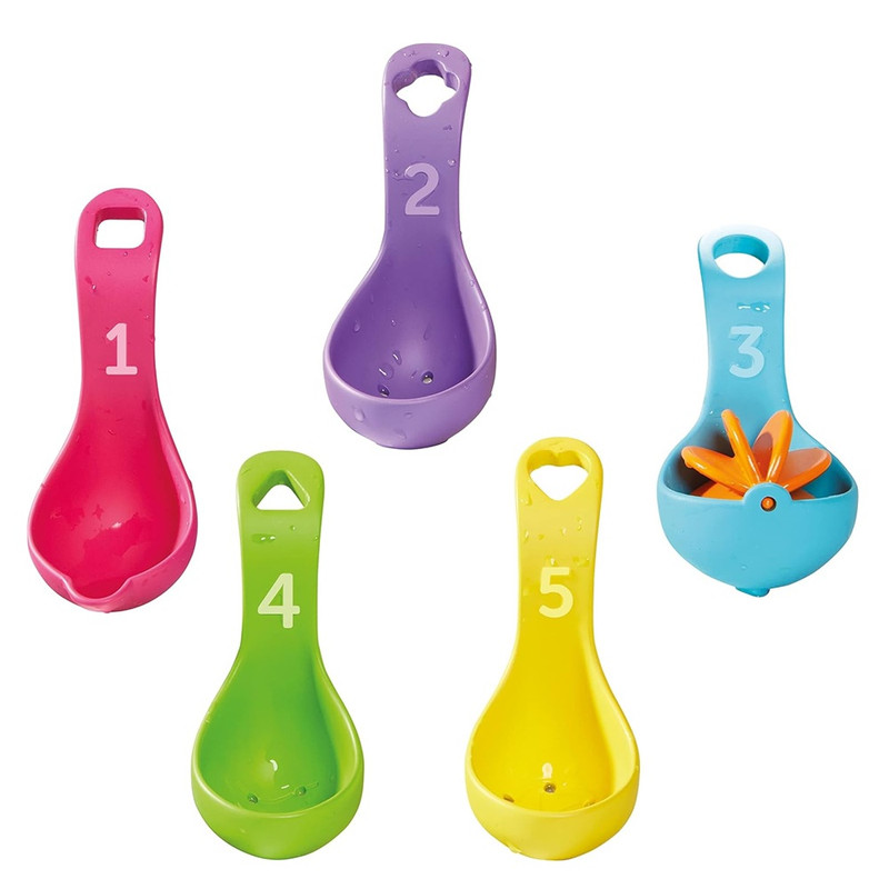 Tomy Toomies - 7-In-1 Bath Activity Octopus Bath Time Toy - Multicolor