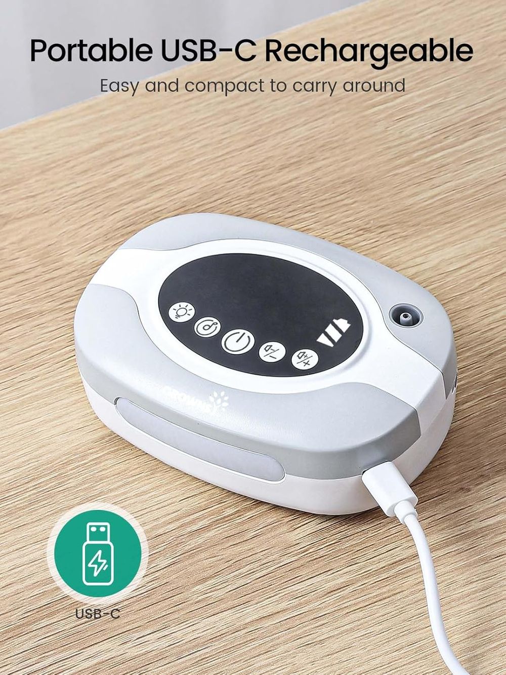 Grownsy - Baby Electric Nasal Aspirator - with 9 Adjustable Suction Levels