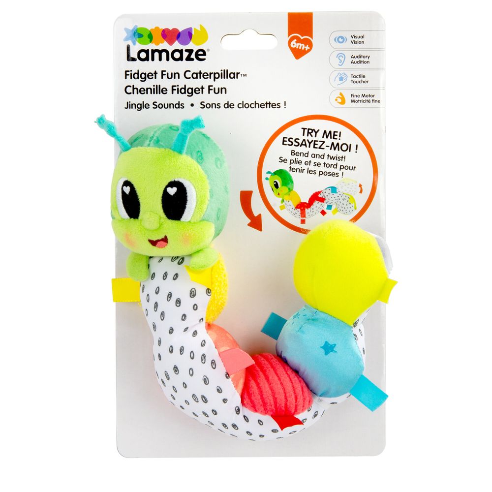 Lamaze - Fidget Fun Caterpillar Sensory Toy