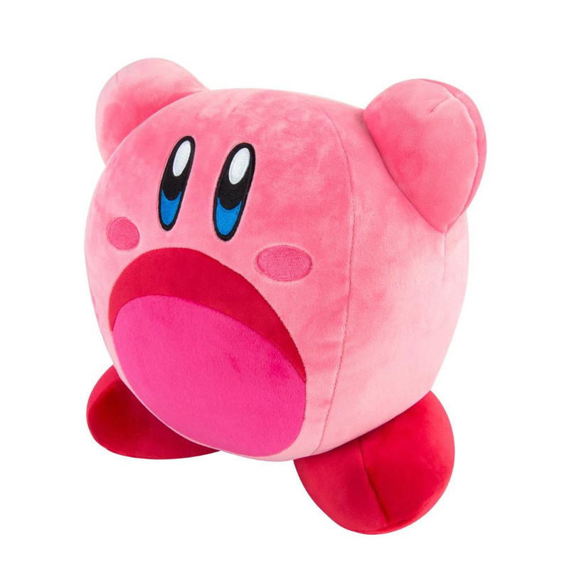 Tomy - Club Mocchi Mega Plush Toy - Inhaling Kirby - 33 cm