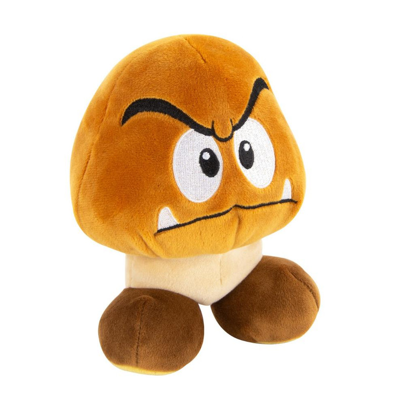 Tomy - Club Mocchi Super Mario Junior Plush Toy - Goomba - 15 cm