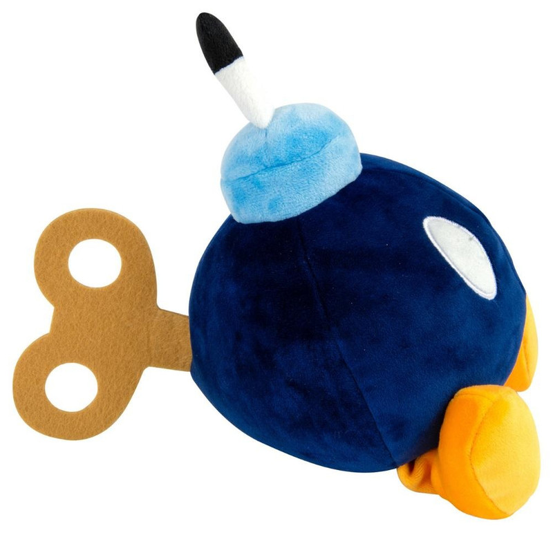 Tomy - Club Mocchi Super Mario Junior Plush Toy - Bob-Omb - 15 cm