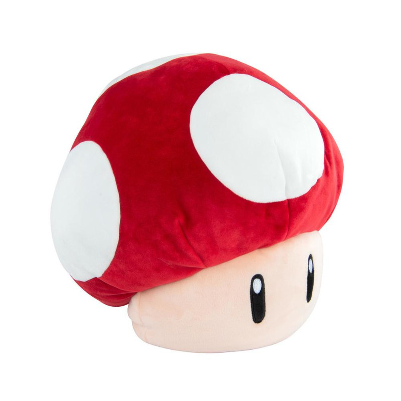 Tomy - Mocchi Super Mario Mega Plush Toy - Super Mushroom - 38 cm