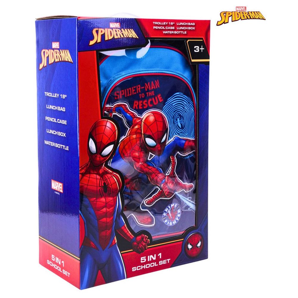 Marvel - 5-In-1 Spidey To The Rescue Trolley Box Set - 18-Inch