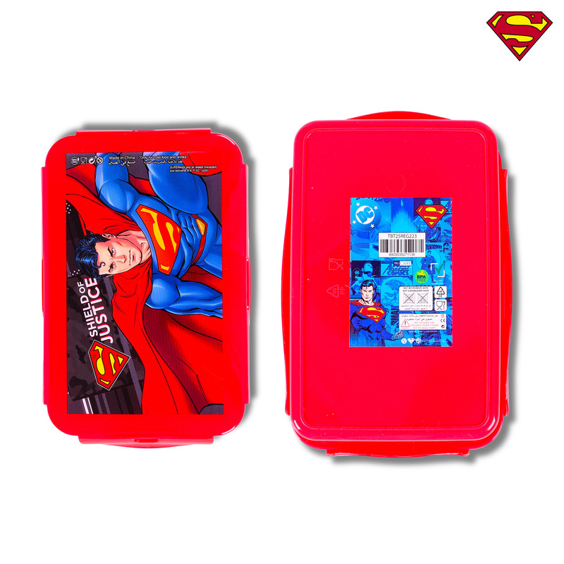 وارنر برذرز - صندوق غداء بثلاثة أقسام - سوبرمان سوبر باور
