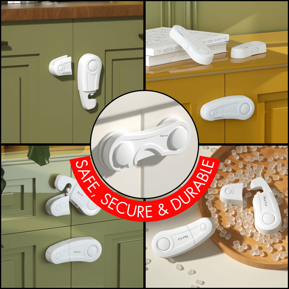 Nurtur - Safety Drawer Lock - Pack Of 2 - White